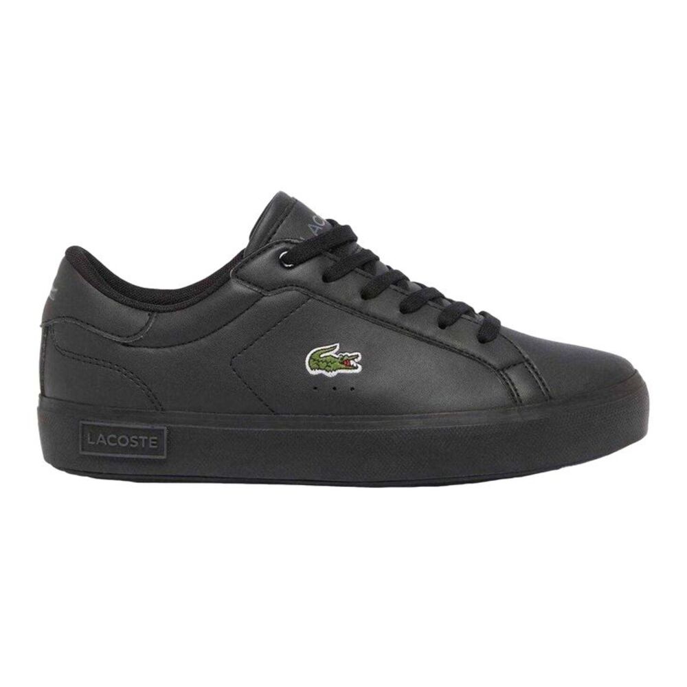 Lacoste Childrens/Kids Powercourt Sneakers / Black